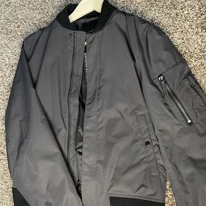 NWT Banana Republic Gray Bomber Jacket XS